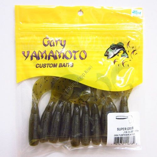 TIEMCO Gary Super Grub 18-10-297 Green Pumpkin