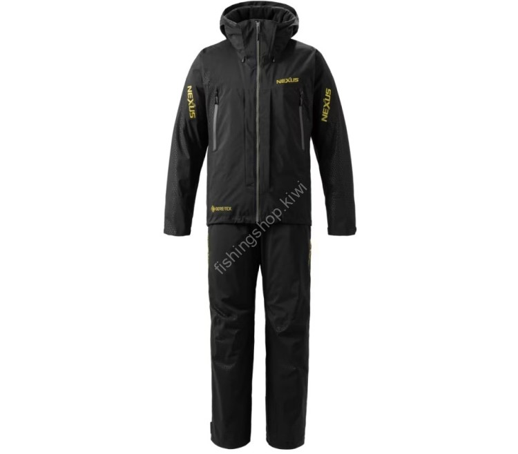 SHIMANO RT-133W Nexus Gore-Tex Techno Layered Suit (Black) S