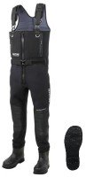 MAZUME Full Open Neoprene Wader (Black) LL