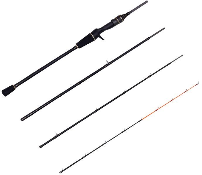 ABU GARCIA Kurofune KLTC-73/195M-Light Gomoku 7:3 Tip Action Mobile 4