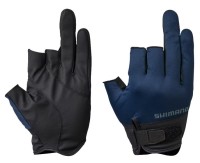 SHIMANO GL-008V Basic Gloves 3 Navy M