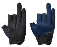 SHIMANO GL-008V Basic Gloves 3 Navy M