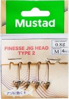 MUSTAD Finesse Jig Head Type 2 AJ-JGF-1.0-4 1.0g