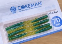 COREMAN Alkali Shad 70mm #044 Iwashi Gold (8pcs)