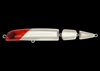 LONGIN Plex Minamo Chokka #009 Red Head (Silver Powder Pearl)