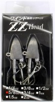 OZ TACKLE DESIGN ZZ Head 5/8oz #Standard (Solid Lead) (with hook)