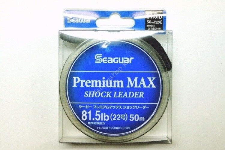 KUREHA Seaguar Premium Max Shock Leader [Clear] 50m #22 (81.5lb)