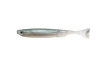 ISSEI Liar Minnow 4'' Kozakana Worm #73 AK Shad (Silver)
