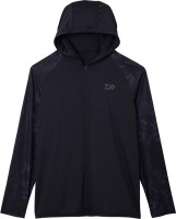 DAIWA DE-6223 Ice Dry Full Zip Hoodie Rashguard (Bottom Back) XL