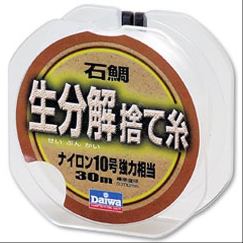 DAIWA Ishidai Biodegradable Disposable Thread [Natural] 30m (15.3kg)