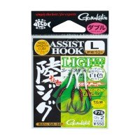 GAMAKATSU Assist Hook Shore Jig Light Double [Nano Smooth Coat] #10 L (2pcs)