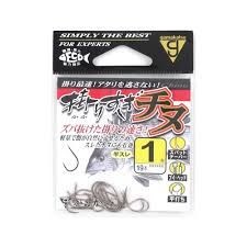 GAMAKATSU Overhooked Chinu [Brown] #1 (19pcs)