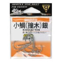 Gamakatsu ROSE KOTAI BARI (Small Sea Bream Hook) (Shumoku)(Silver) 14