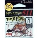 Gamakatsu Rose Single Hook 511 Rockfish (Red) 10