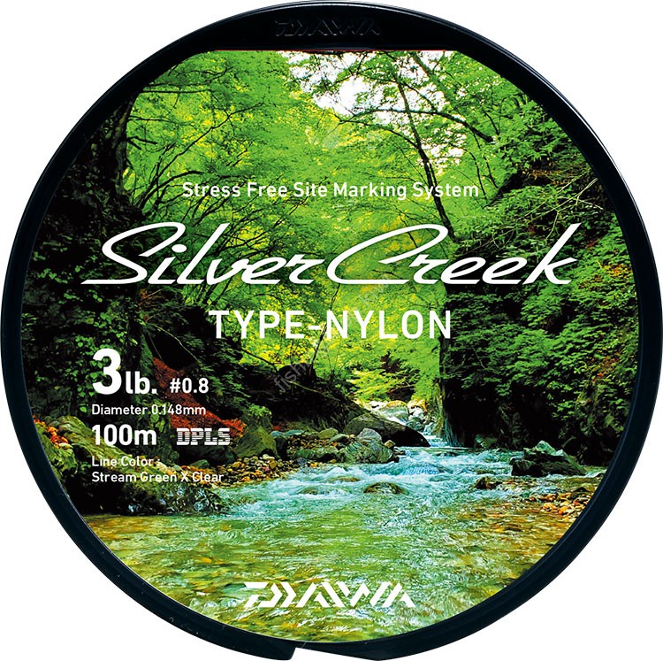 DAIWA Silver Creek Type-N (Nylon) Lime Green 100m 3lb #0.8
