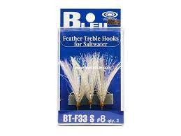 Vanfook BT-F33B Salt Feather Treble WH * BL No. 8