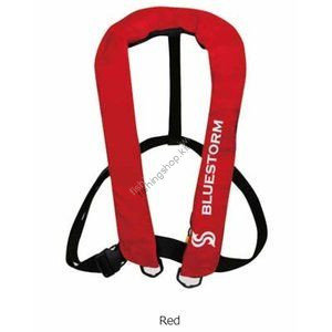 Bluestorm Manual inflatable life jacket BSJ-2300RS Red