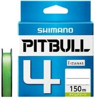 SHIMANO PL-M54R Pitbull 4 [Lime Green] 150m #0.4 (8.6lb)