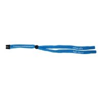 TIEMCO Sight Master X CHUMS Cotton Retainer Large End Sunglass Retainer 601 Hi-Viz Blue