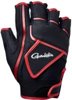 GAMAKATSU GM7295 Cordura Tournament Glove 5 Pieces (Black x Red) M