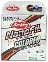 BERKLEY NanoFil Colored [10m x 5color] 300m #0.5 (8lb)