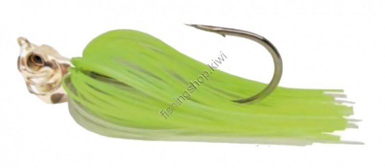 GIVS VADOVAS JIG NO GUARD 3 / 8 LIME CHART SHINER