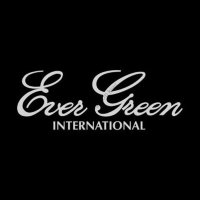 EVERGREEN Boat Decal M Silver