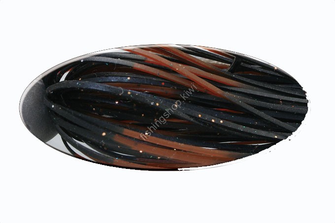 JACKALL HEART JIG TG STRAIGHT RUBBER 1 / 2oz BKBRZEBRA