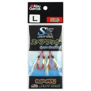 ABU GARCIA Shore Skid Jig Spare Hook L #11 40.6g 2 hooks x 2 sets