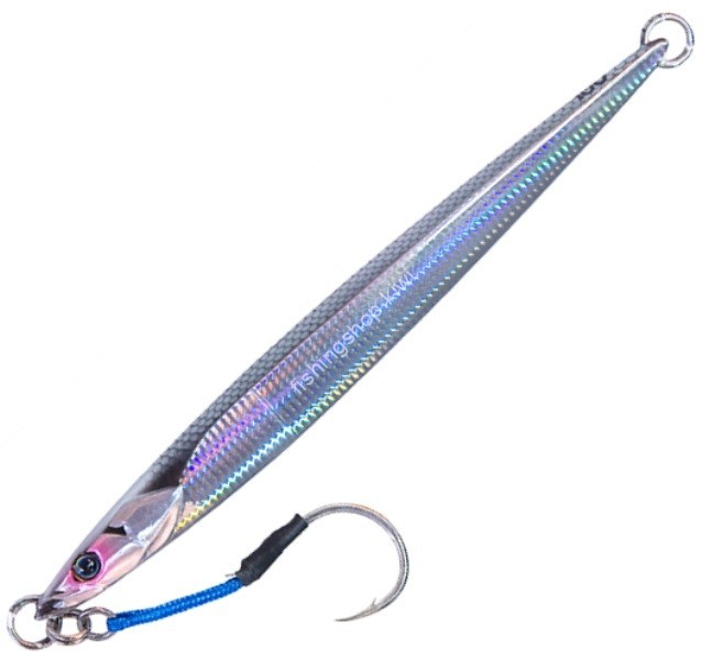 JACKALL BamBluz Jig Semilong 250g #G-0202 Slim Border Silver
