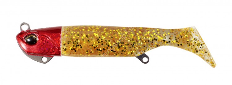 DUO Beach Walker Haul Shad Set 21g 4" AOA0204 Full Red / Hotta Gold G