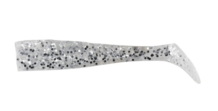 DUO Bay Ruf BR Chatter Shad Mini 2.5'' #S035 UV Silver (3pcs)