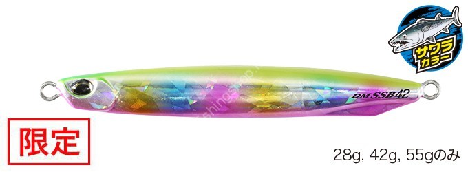 DUO Drag Metal Super Slim Blade 55g Sawara Color #PKA0893 UV Cotton Candy GB