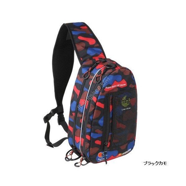 MAZUME MZBK188MZ RedMoon One Shoulder Black Camo