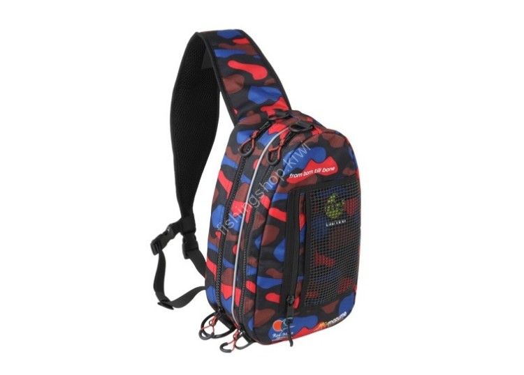MAZUME Red Moon One Shoulder Bag III MZBK-188 #Black Camo