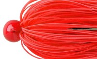 DEPS RR Jig Head 1.7g Fine Rubber Skirt #12 Red