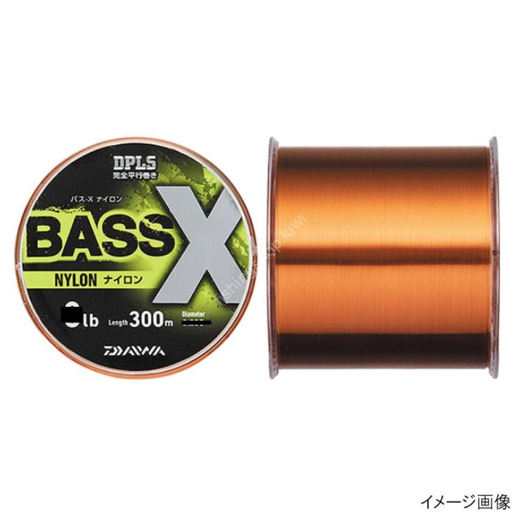DAIWA Bass-X Nylon [Assam Brown] 100m #2.5 (10lb)