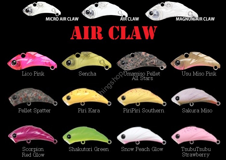 LUCKY CRAFT Micro Air Claw S #Piri Kara