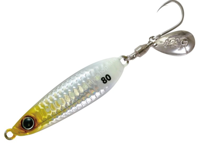 MAGBITE MBJ07 Sardine Jig -Kotsubu- 40g #02 Silver Glow Tail