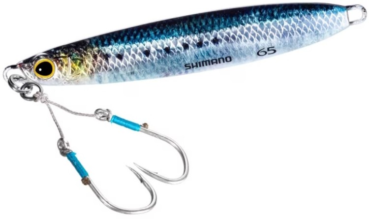 SHIMANO JW-A65U Colt Sniper Aomono Catcher Hi Appeal 65g #009 NR Iwashi