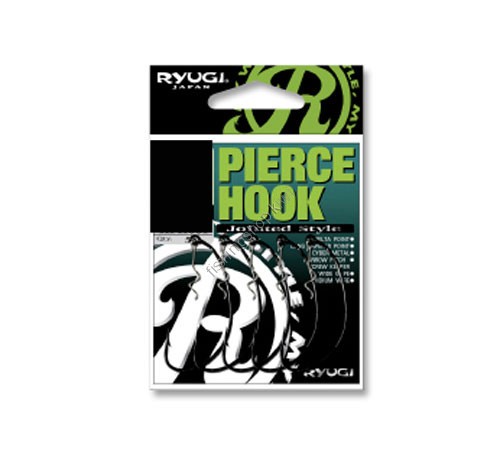 RYUGI Pierce Hook HPH001 [Black] #1 (1pcs)