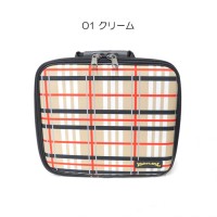 WATERLAND Checker Tackle Case M #Cream