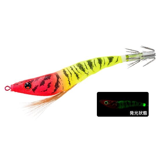 DUEL Eazy Slim Cloth Wrap 70mm #15LRY Yako Red Yellow