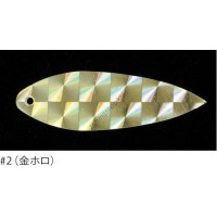 GAMAKATSU Zero Fish Jig Panel #2 ( Gold Holo Lumi#us )