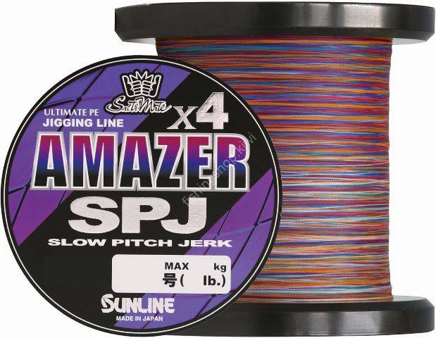 SUNLINE Saltimate Amazer X4 SPJ [Multi-Color] 1200m #2.5 (45lb
