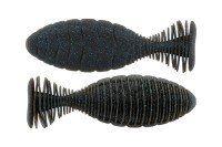 JACKALL Shibo Flat 3.6" #Dark Green Pumpkin Blue Flake (5pcs)