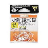 Gamakatsu ROSE KOTAI BARI (Small Sea Bream Hook) (Shumoku)(Silver) 15