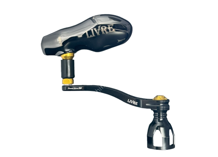LIVRE 11854 Power Arm 98 + TB1 Black Limited PWA98T-SR182-BKLD for Shimano 18000-20000 Right Handle