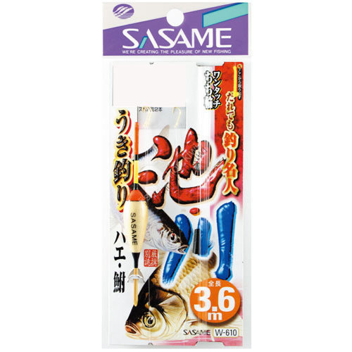 SASAME Ike Kawauki Tsuri 3.6m W-610 [Gold] 1 Hook 4-0.6