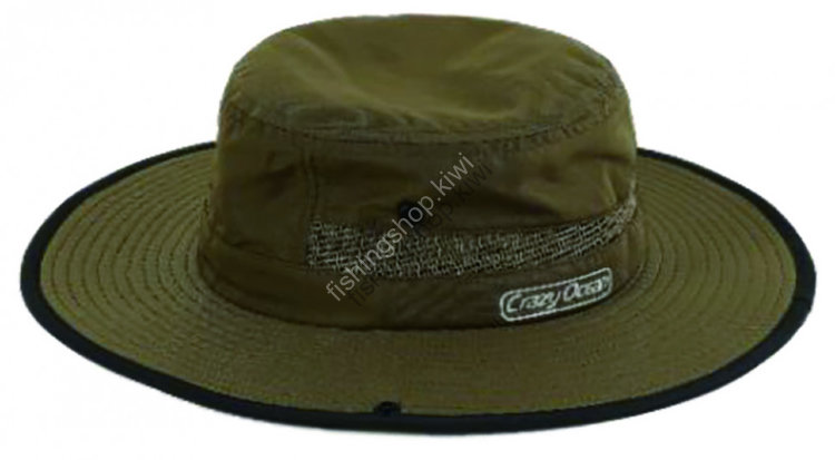 Crazy Ocean OPA DESIGN CO ADVENTURE HAT BROWN